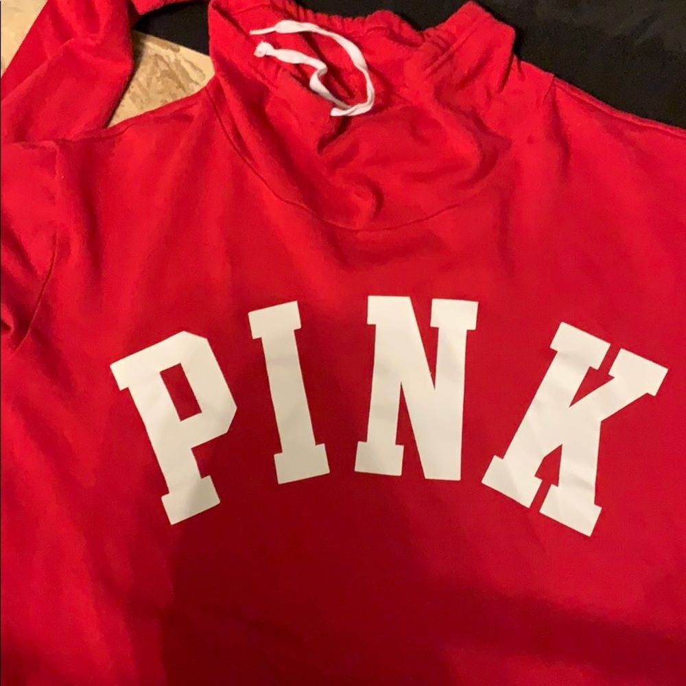 Pink brand shirt